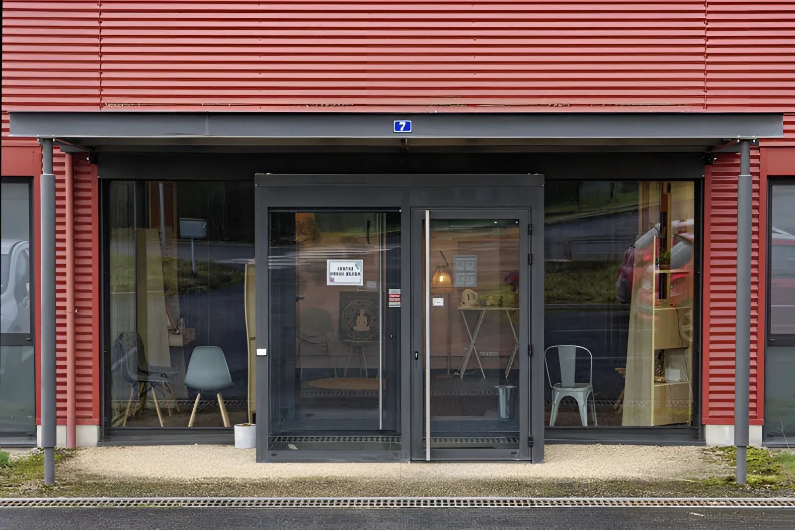 Entrée du Centre Ginkgo Biloba à Cluny